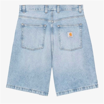Carhartt WIP Brandon Shorts Blue Heavy Worn Bleached